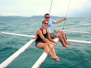 Boracay couple sailing