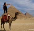 Nicole Camel Surfing at the Pyramids