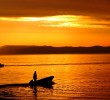 Pic 2_Sunset view from our apartment in Croatia