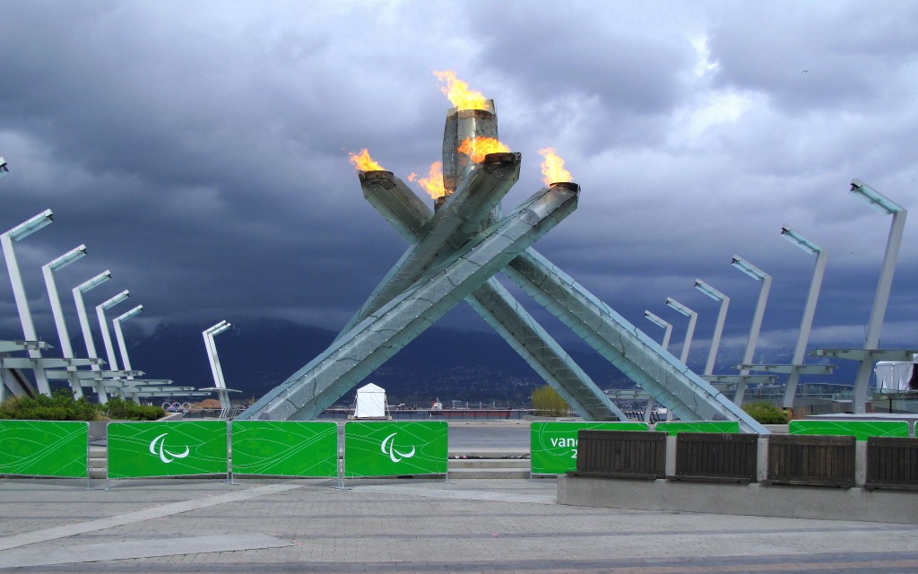 Olympic Cauldron Vancouver 2010 Olympic Flame