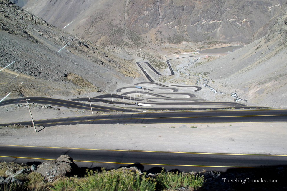 Insane Mountain Pass from Chile to Argentina