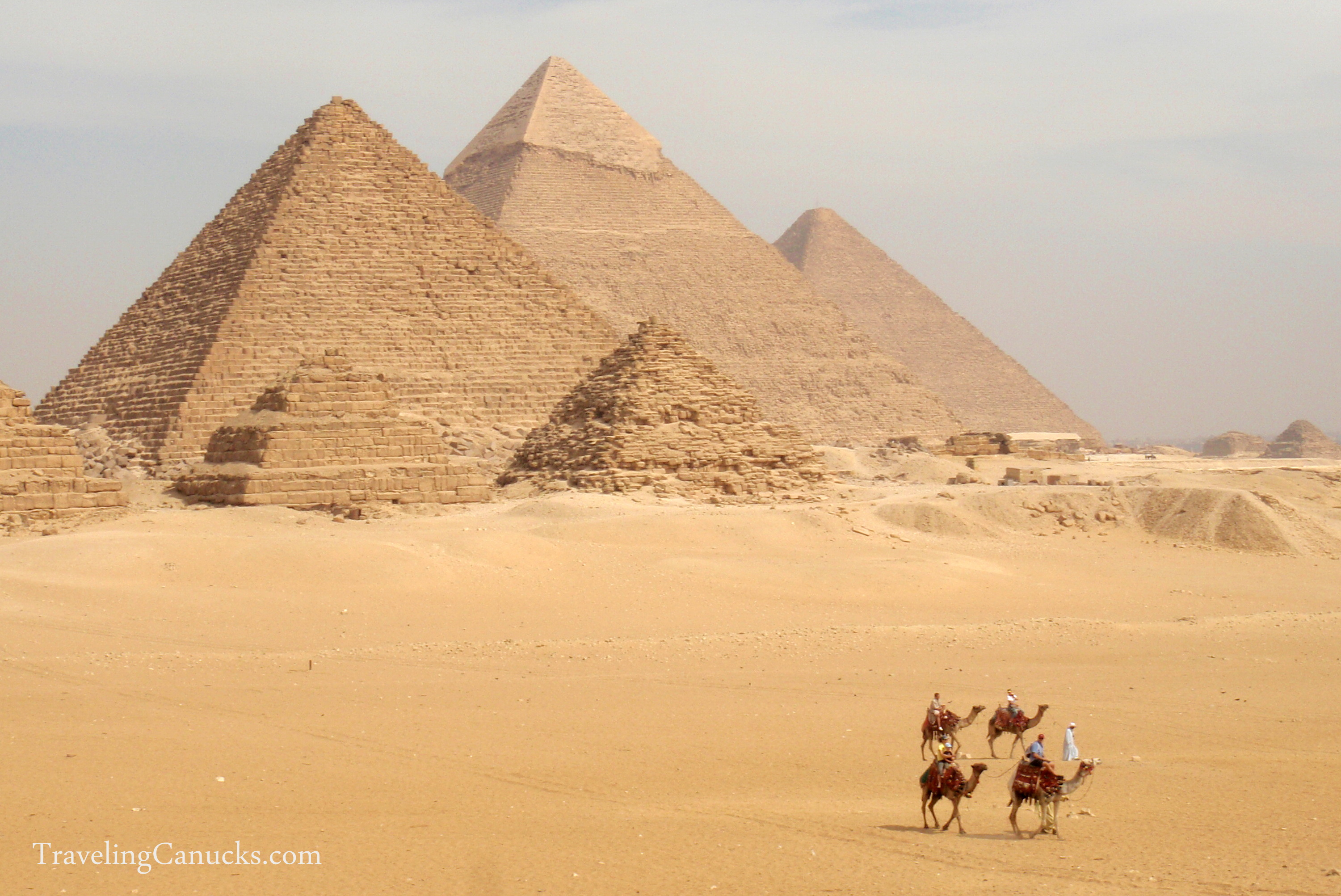 Pictures of the Great Pyramids of Giza in Egypt