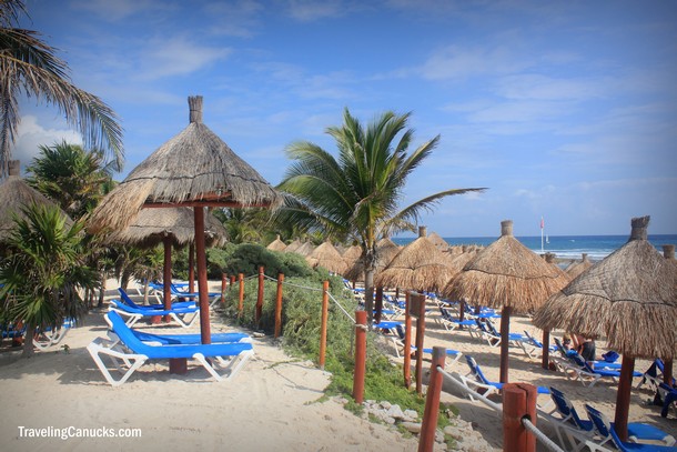 Beach at the Gran Bahia Principe Akumal, Mexico