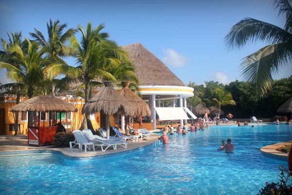 Pool at Iberostar, Mayan Riviera, Mexico