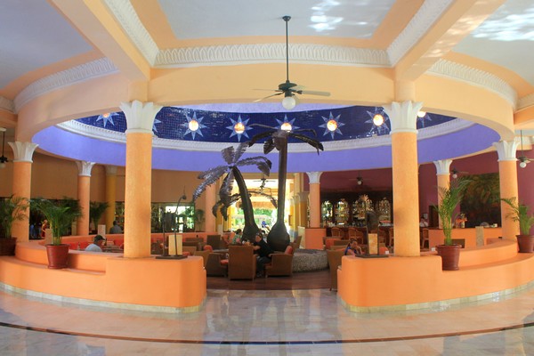 Lobby at Iberostar, Mayan Riviera, Mexico