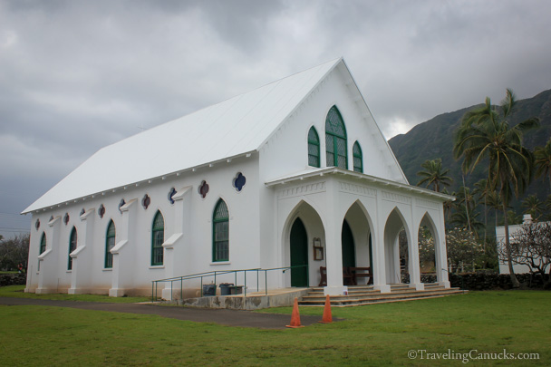 Church in Kalaupapa, Molokai, Hawaii