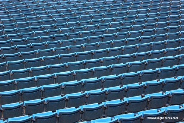 Empty Seats at Rogers Centre, Toronto, Ontario