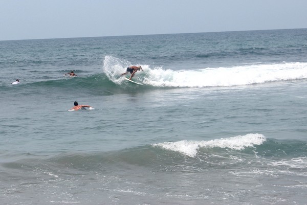 Surfing in Sayulita, Mexico