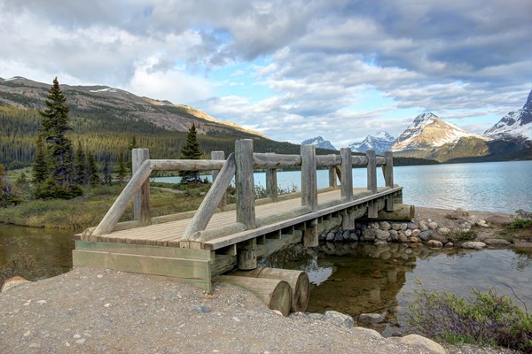 Bow Lake, Canadian Rockies, Alberta