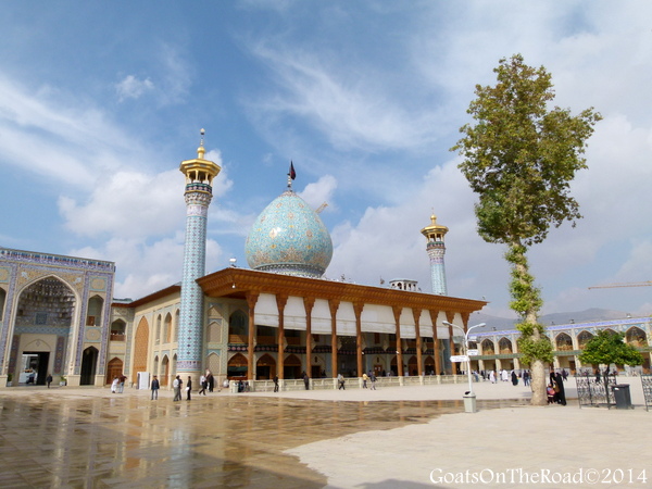 The tomb of Ahmad and Muhammad in Shiraz