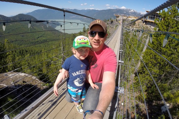 Suspension Bridge, Sea to Sky Gondola, Squamish, BC