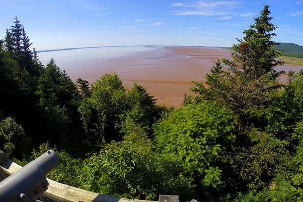 Daniels Flats Lookout, Hopewell Rocks