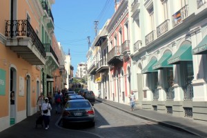 The colourful streets of Old San Juan, Puerto Rico