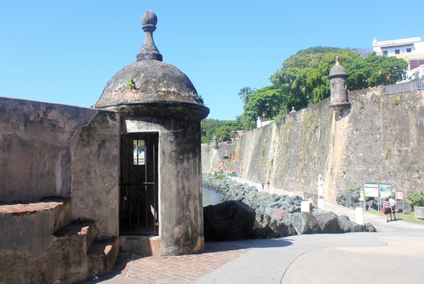 fort on the waterfront in Old San Juan, Puerto Rico