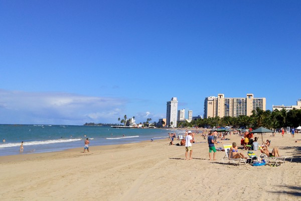 Playa Isla Verde, San Juan, Puerto Rico