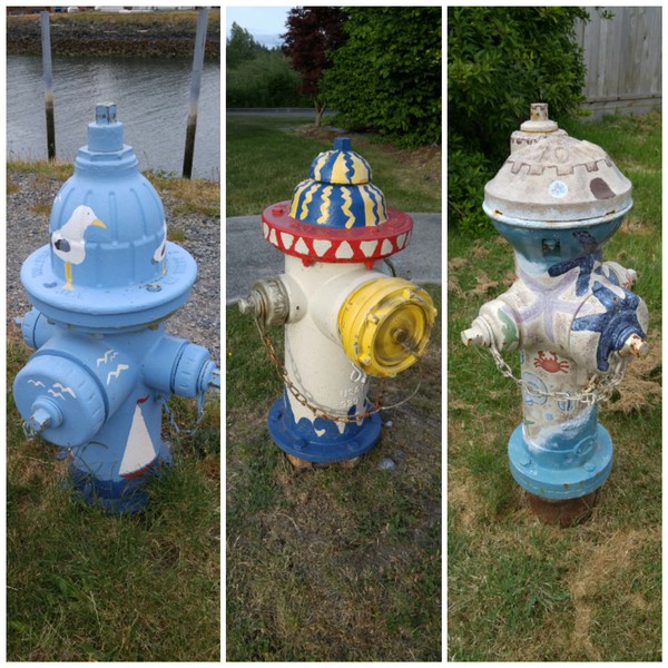 Fire hydrants on Point Roberts