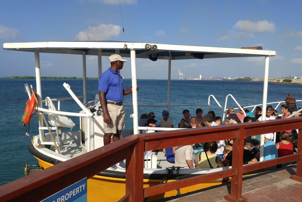 Water taxi to De Palm Island, Aruba