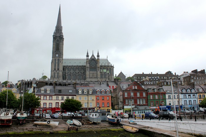 Cobh, County Cork, Fishing Boats, St Colmans Cathedral