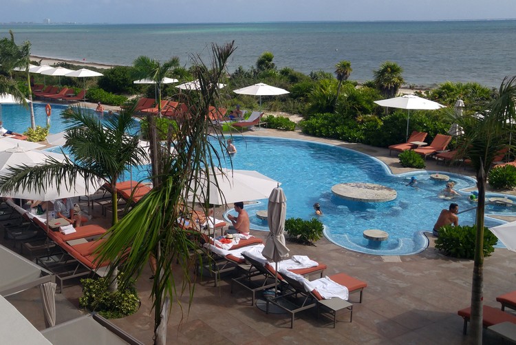 Pool at The Grand at Moon Palace Cancun Mexico