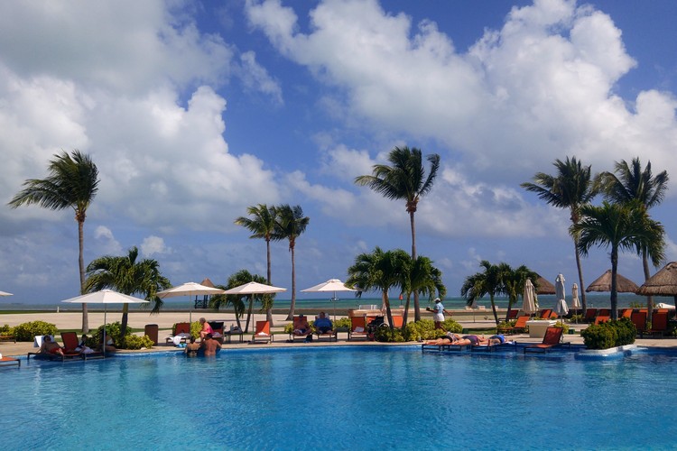 Pool at Moon Palace Resort Cancun, Mexico