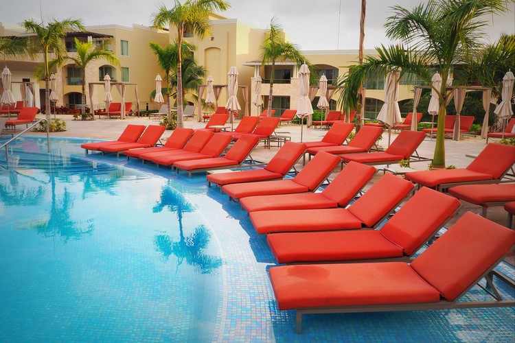 Pool at The Grand Moon Palace Resort Cancun Mexico