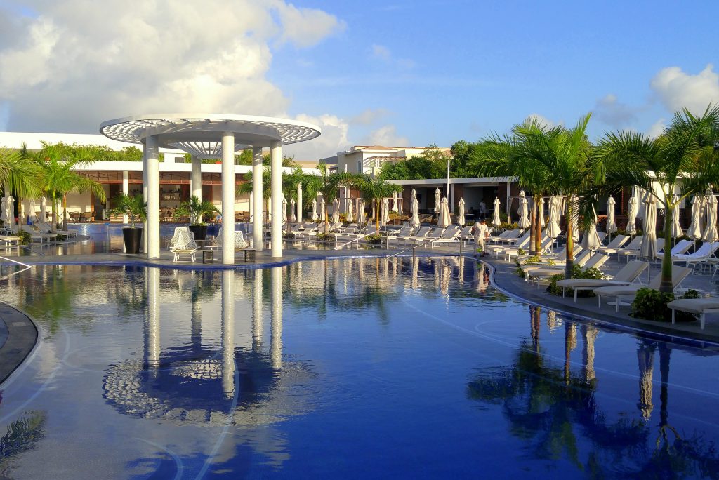 Pool at The Grand at Moon Palace Cancun Mexico, all inclusive hotel