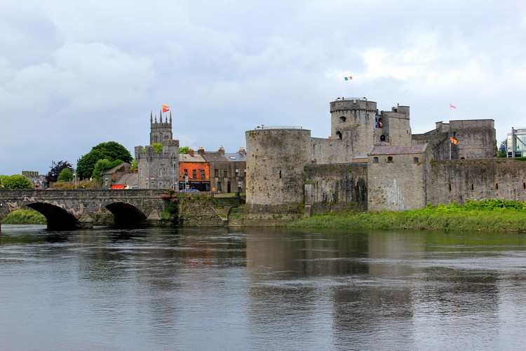 King John's Castle, 13th-century castle located on King's Island in Limerick, Ireland