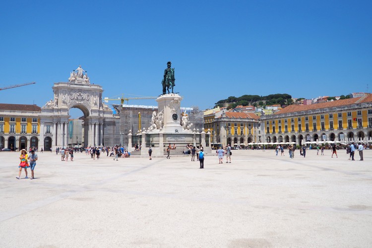 Praça do Comércio, Commerce Square, Lisbon, Portugal