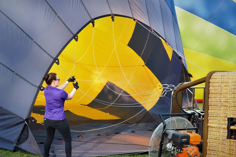 Quebec hot air balloon