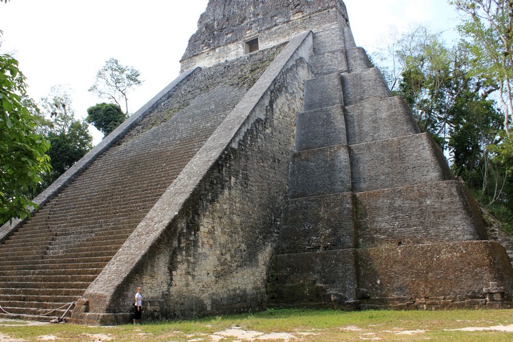 Temple V in Tikal National Park, Guatemala