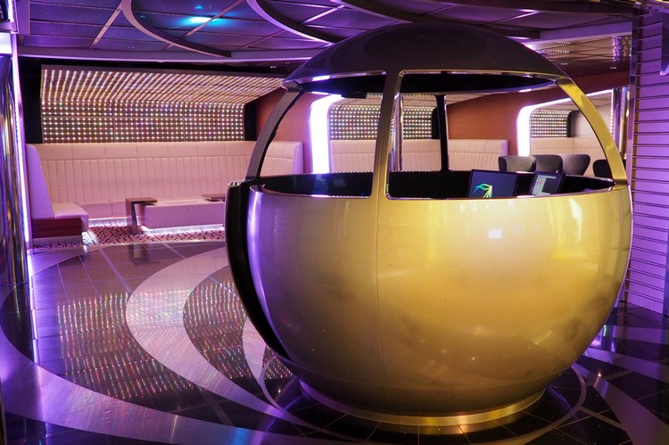 Quasar nightclub on Celebrity Eclipse cruise ship