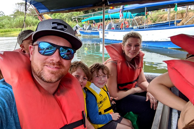 boat trip to San Blas Islands Panama