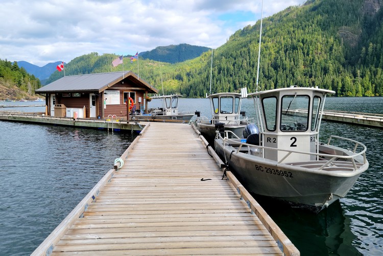west coast fishing lodge Nootka Sound British Columbia