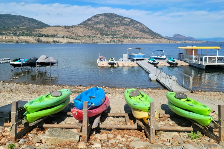 Pier Water Sports, things to do in Penticton during the summer, rent boats, kayaks, Okanagan Lake