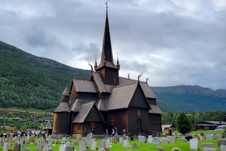 Lom Stave Church in Norway