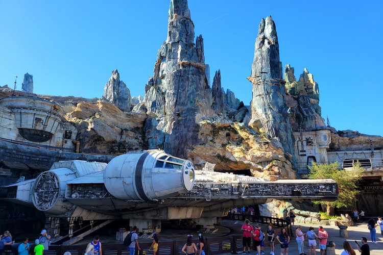 Millennium Falcon at Smugglers Run, Star Wars Galaxy's Edge at Disney's Hollywood Studios