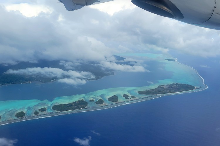 Bora Bora travel tips - flights between French Polynesia islands
