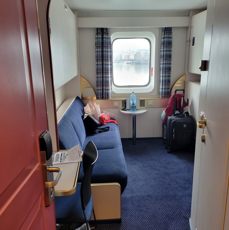 Sea View Cabin 4 berth, inside DFDS Ferry from Oslo To Copenhagen