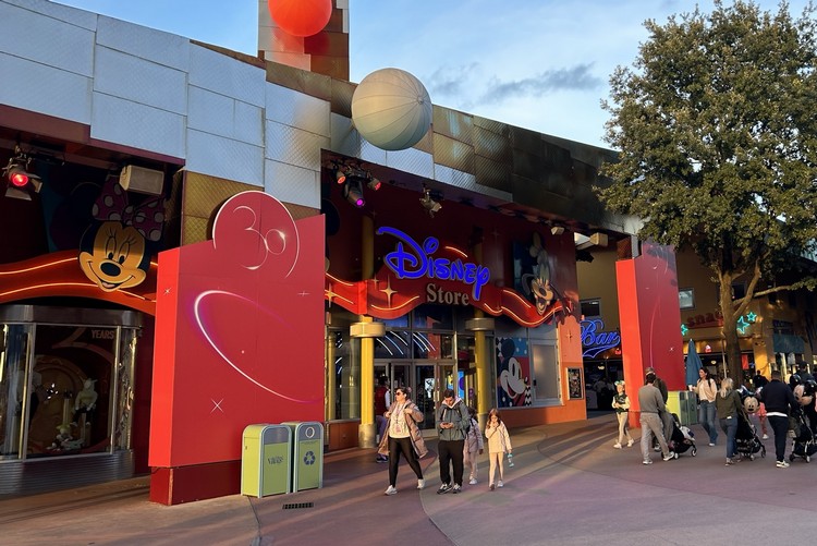 The Disney Store at Disney Village in Disneyland Paris