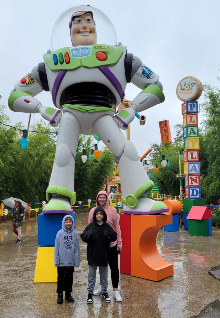 Buzz Lightyear at Toy Story Playland at Paris Disneyland