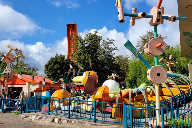 Toy Story Playland at Walt Disney Studios Park at Disneyland Paris, France Europe Disney