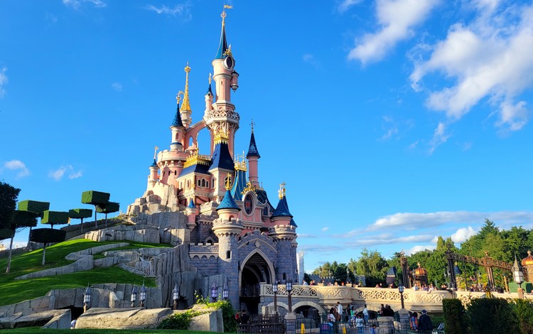 Cinderella's castle at Disneyland Park, Disneyland Paris