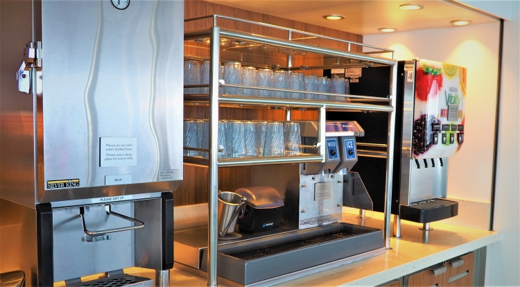 where to refill your water on the Norwegian Bliss 