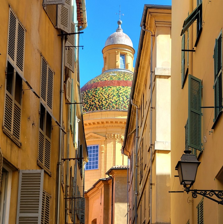 dome church in Vieux Nice, Old Town Nice, Unesco world heritage site France, Things to Know Before you Travel to Nice, France