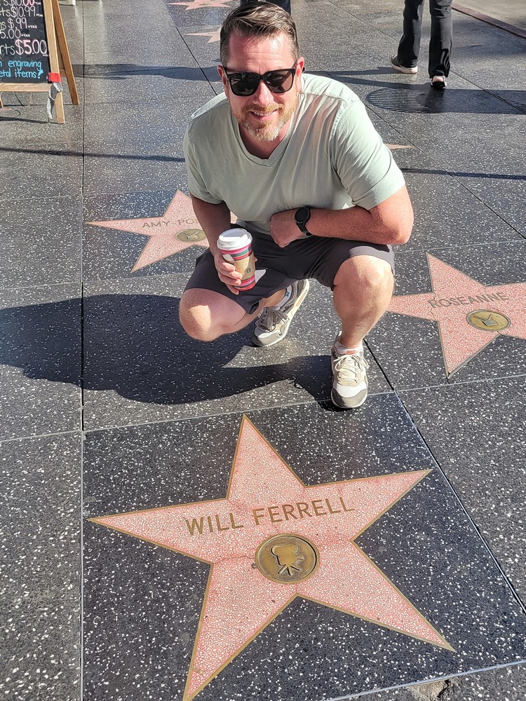 Will Ferrell star on Hollywood Walk of Fame in Los Angeles