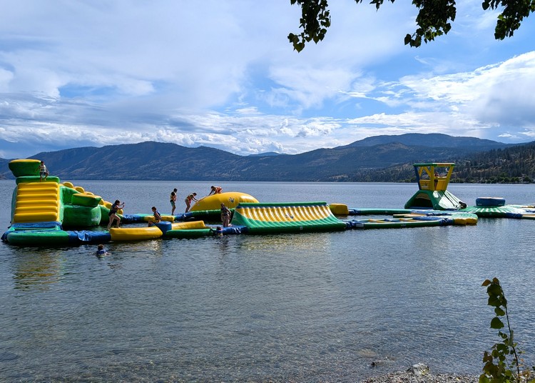 Peachland Water Park, Splash BC Water Parks, Okanagan Lake