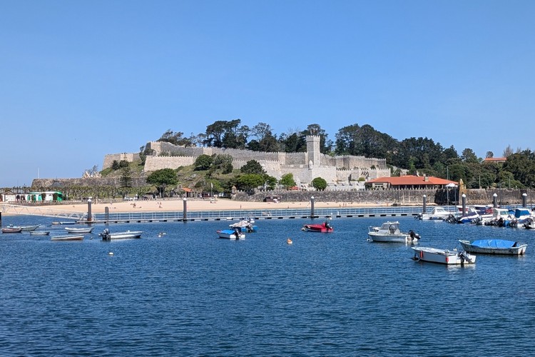 Baiona Castle, officially known as the Castillo de Monterreal or Fortaleza de Monterreal