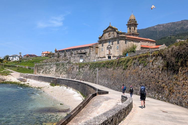 Royal Monastery of Santa María de Oia (Real Mosteiro de Santa María de Oia) on Camino Portuguese Coastal Route