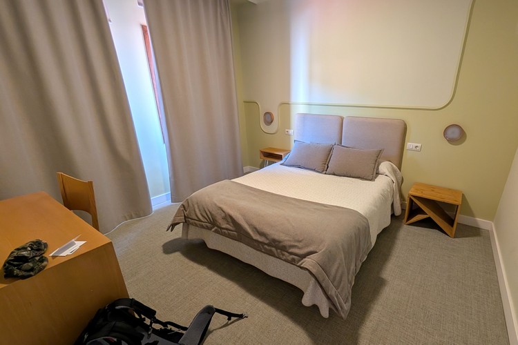 Private room at Hotel Costa Verde in Viladesuso, Spain