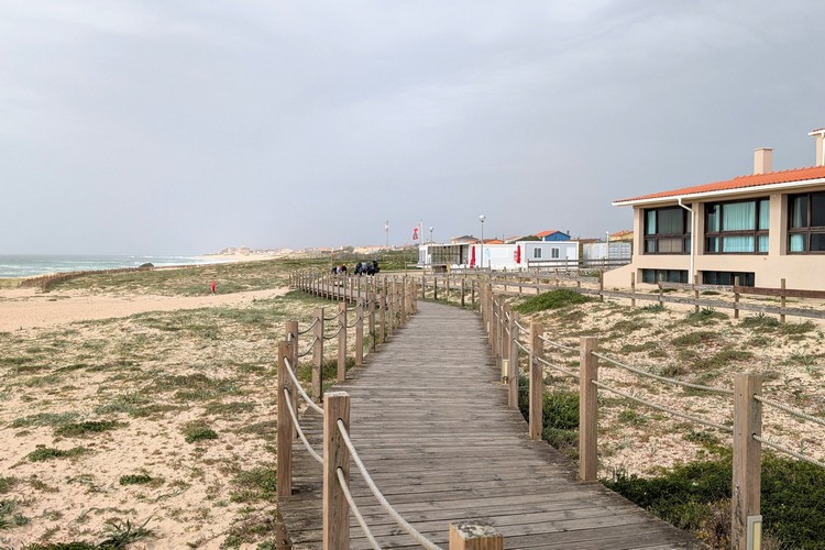 Camino Portuguese Senda Litoral, hotel santo andre on the camino portugal